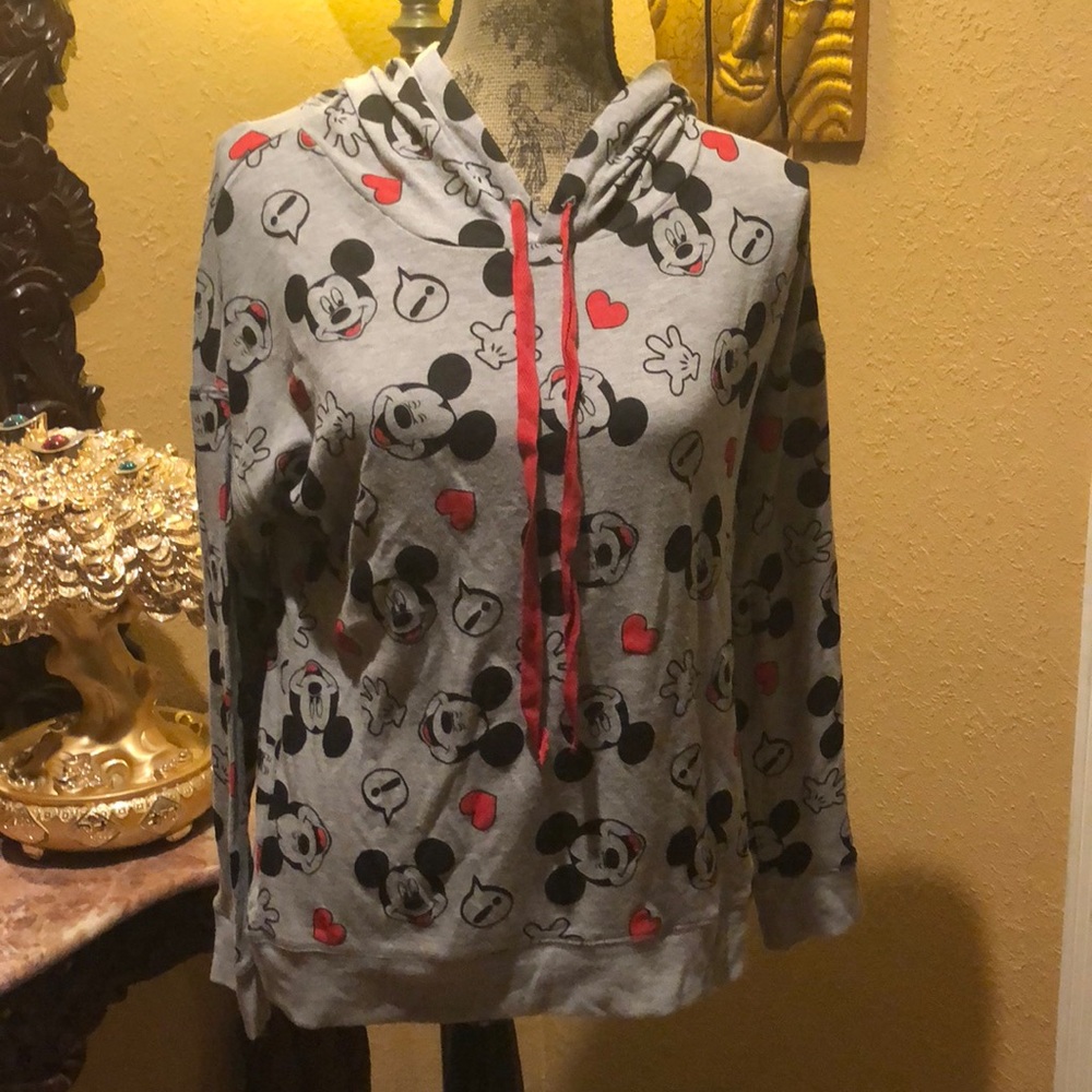 Mickey Mouse hoodie shirt never worn. Size Large.